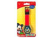 Disney Mickey Mouse LCD Digital Watch Red