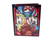 Monster High Folder Portfolio School 2 Pocket Notebook Set 2 Pack