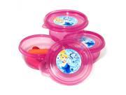 3 Pack Disney Princesses Small Snack Containers