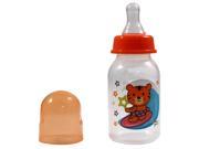 KidPlay 5oz Baby Bottle Orange Tiger