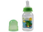 KidPlay 5oz Baby Bottle Green Hippo