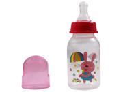 KidPlay 5oz Baby Bottle Pink Bunny