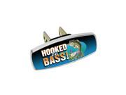 HitchMate Premier Series Hitch Cap Cover Hooked on Bass