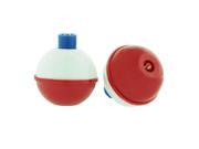 Snap On Round Floats Red White Size 1 1 4 Bulk
