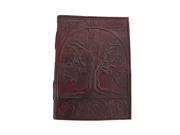 Leather Bound Journal Tree of Life Embossed Diary