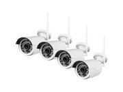 Spyclops Wireless Camera System 4 channel HD video surveillance kit with DVR