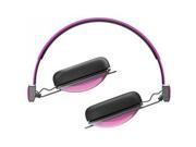 Skull Candy Navigator Headphones with Mic Pink