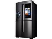Samsung 22 Cu. Ft. Black Stainless 4 Door Family Hub Counter Depth Refrigerator