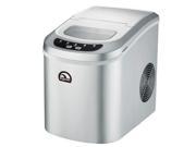 IGLOO Counter Top Silver Ice Maker