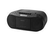 Sony Stereo CD Cassette Boombox Home Audio Radio Black