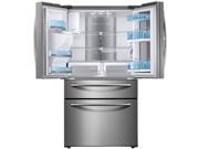 Samsung 27.8 Cu. Ft. Stainless Food ShowCase 4 Door French Door Refrigerator