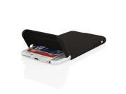Incipio Stashback Black Case for iPhone 6 Plus 6s Plus IPH 1392 BLK