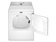 Maytag Electric 7 Cu. Ft White High Efficiency Top Load Steam Dryer
