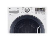 LG 4.5 Cu. Ft. White Front Load Steam Washer