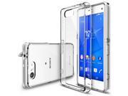 Sony Xperia Z3 Compact Case Ringke® FUSION [CLEAR][FREE HD Film Drop Protection] Shock Absorption Bumper Premium Hard Case Eco DIY Package