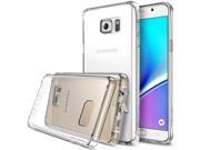 Galaxy Note 5 Case Ringke FUSION [FREE Screen Protector for Front and Back][CLEAR]Shock Absorption Bumper Hard Case with Free HD Screen Film for Samsung Galax