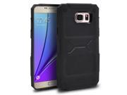 Galaxy Note 5 Case Ringke REBEL Extreme Tough[Bonus 1 Free High Quality Film][BLACK]Resilient Grip Ultra Strong and Durable Anti Slip Drop Protection Improve