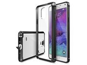 Samsung Galaxy Note 4 Case Ringke FUSION [BLACK][FREE HD Film Drop Protection] Premium Shock Absorption Bumber Hard Case Eco DIY Package