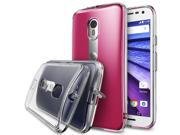 Moto G 2015 Case Ringke FUSION **All New Dust Free Cap Active Touch Technology**[FREE HD Screen Protector] Shock Absorption TPU Bumper Drop Protection Hard
