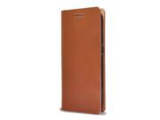 Apple iPhone 7 Plus Case Ringke [Signature] Genuine Leather Wallet Case Brown