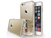 Apple iPhone 7 Plus Case Ringke Mirror Bright Reflection Radiant Luxury Mirror Bumper Royal Gold