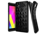 LG V20 Case Ringke [AIR PRISM] 3D Contemporary Design Slim Stylish Pattern Flexible TPU Case Ink Black