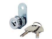 FJM Security High Security Keyed Alike Dimple Key Lock 13 16 Cylinder Chrome Finish Pack of 3