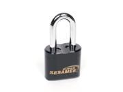 Sesamee K637 4 Dial Bottom Resettable Combination Brass Padlock with 2 Inch Shackle and 10 000 Potential Combinations 5 Pack