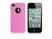 iShell Bi Color Series Skin Fit Back Cover for iPhone 4 4S Pink White Summer Edition