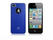 iShell Bi Color Series Skin Fit Back Cover for iPhone 4 4S Blue White Summer Edition