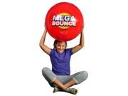 Duncan Mega Bounce Ball with Foot Pump Red
