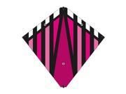 30 Inch X Kites Magenta Stunt Diamond Kite w Double Handles Line