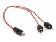 Stinger 4000 Series Professional 2 Male 1 Female Y RCA Interconnects