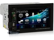 Dual AV Double Din 6.2 Touch Screen DVD BT 1A USB remote HDMI Android 2 way DV635MB
