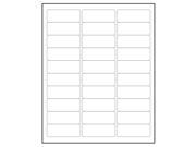 1 x 2.625 White Shipping Label 100 Sheets 3000 Labels USPS UPS Mailing 5160