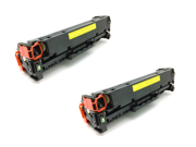 Cisinks ® 2 Pack Yellow Remanufactured Canon 118Y 2659B001AA Canon 118 Laser Toner Cartridge For imageclass lbp7200cdn imageclass lbp7660cdn imageclass mf83