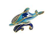 Cisinks ® Dolphin Decorative Bejeweled Swarovski Crystal Jewelry Trinket Box