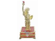 Cisinks ® Statue of Liberty Jewelry Trinket Box Crystal JF8568