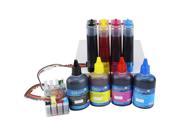 Cisinks ® Continuous Ink Supply System With Ink Bottle Set for Epson Expression XP 310 XP 410 CISS CIS Printers