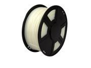 WyzWorks® 3D Printer Filament 1.75mm ABS Natural 1kg 2.2lb RepRap MarkerBot
