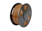 WyzWorks® 3D Printer Filament 3mm ABS Brown 1kg 2.2lb RepRap MarkerBot