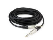 32ft 10M 1 4 to 1 4 Mono Jack Instrument Cable Microphone Mic Audio Cord