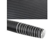 4D Gloss Black Carbon Fiber Vinyl Wrap - Car Sticker Big Texture - 80 4D Gloss Black Carbon Fiber Vinyl Wrap - Car Sticker Big Texture - 80