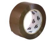 2 x 55 Yards Tan Packing Tape Acrylic Carton Sealing Packaging Tapes 1.8 Mil 6 Rolls