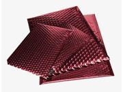 Metallic Glamour Bubble Mailers Envelope Bags 7.5 x 11 Red 2000 pcs = 8 Cases