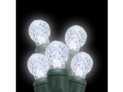 Pure White G12 LED Christmas Lights