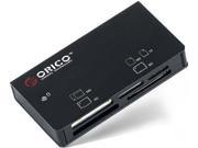 Orico 6566C3 BK Aluminum All in 1 USB 3.0 Flash Memory Card Reader Writer Adapter