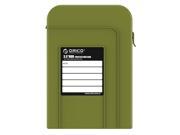 ORICO 3.5 inch HDD Protector Professional Premium Anti Static Hard Drive Protection Box Green PHI 35
