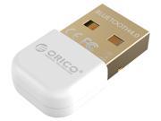 ORICO Low Energy Bluetooth 4.0 Adapter USB Micro Adapter Dongle for Windows XP Windows 7 Windows 8 32 or 64 Bit White BTA 403