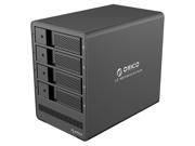 [Support 4 x 8TB Max] ORICO Aluminum 4 Bay 3.5 Inch SATA to USB 3.0 HDD Docking Station Hard Drive Enclosure Case for Laptop Mac OS X Windows [Without RAID Fu